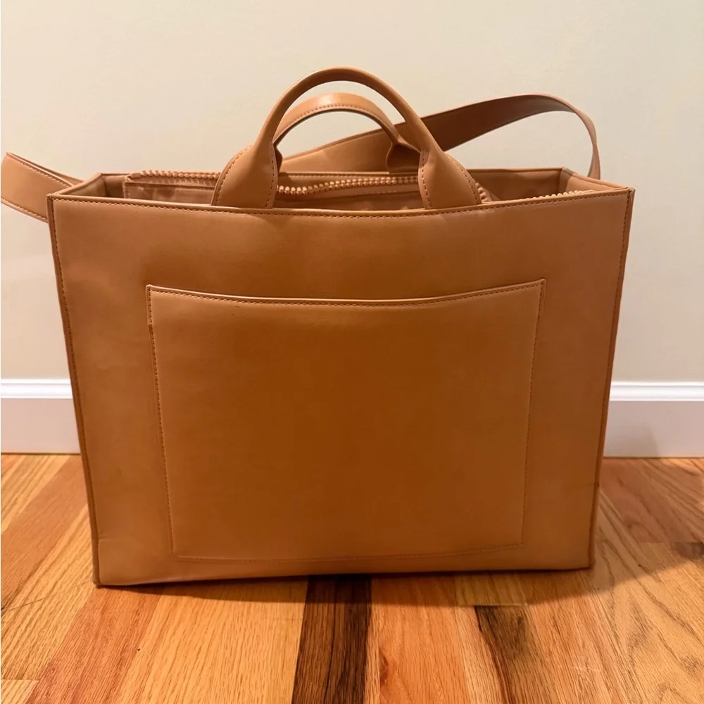 Dagne Dover Tan Laptop Bag